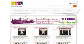 Renkli Mobilyalar - ST. web sitesi