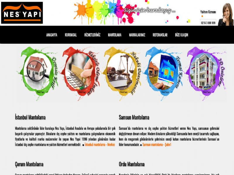 Nesyap Mantolama - SAMSUN web sitesi