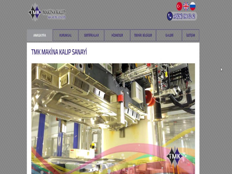 Tmk Makina Kalp - stanbul web sitesi