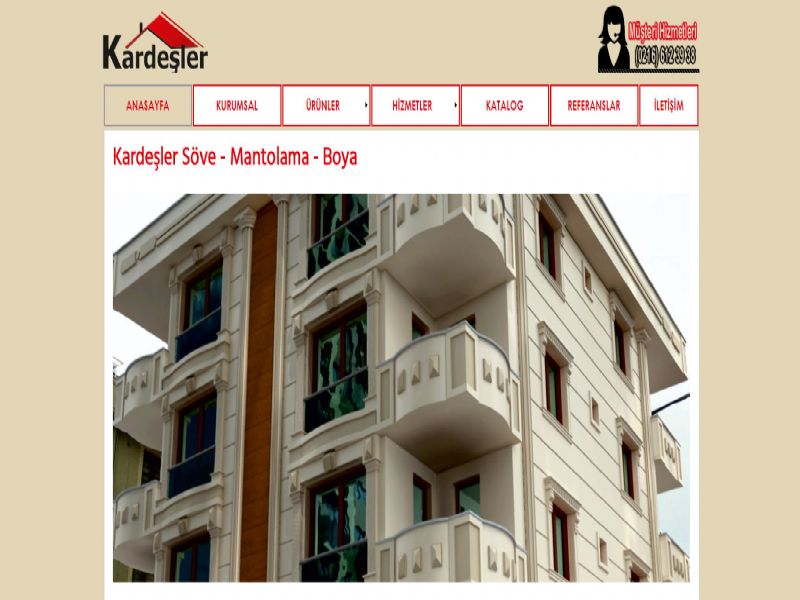 Kardeler Yap Sve - stanbul web sitesi