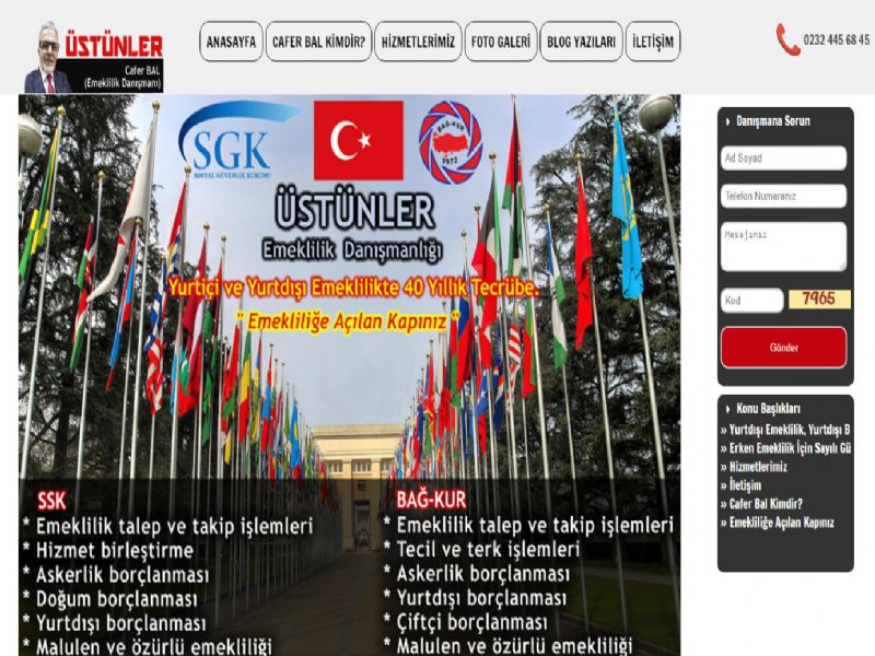 stnler Emeklilik Cafer Bal - zmir web sitesi