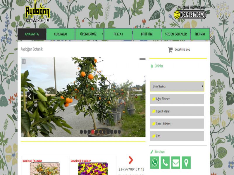 Aydoan Botanik - zmir web sitesi