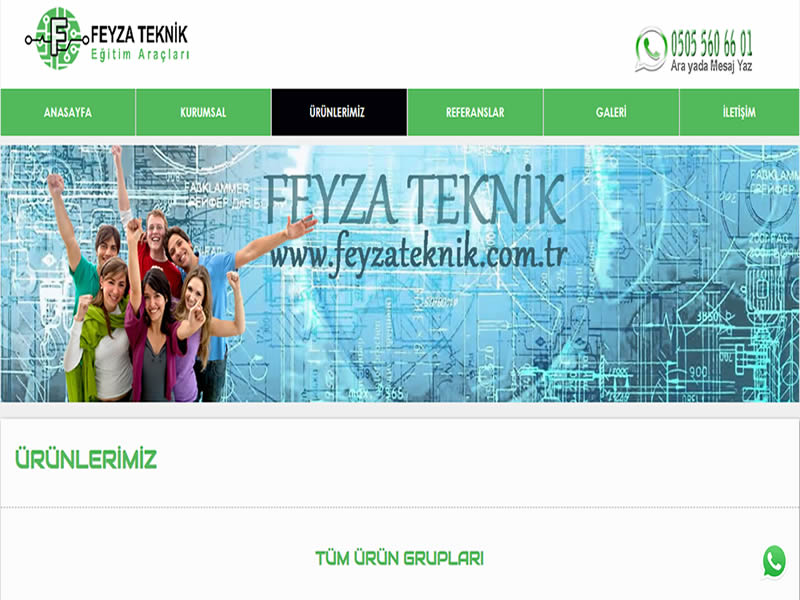 Feyza Teknik Eitim Aralar - zmir web sitesi