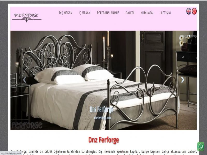 Dnz Ferforje - zmir web sitesi