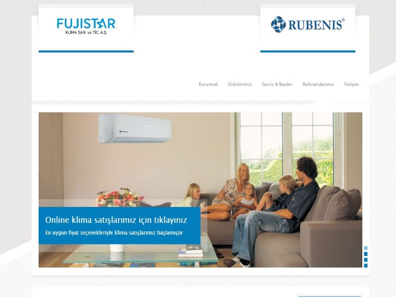 Fujistar Klima - Trkiye internet sitesi