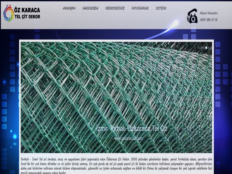 zkaraca Torbal Tel it - zmir web sitesi