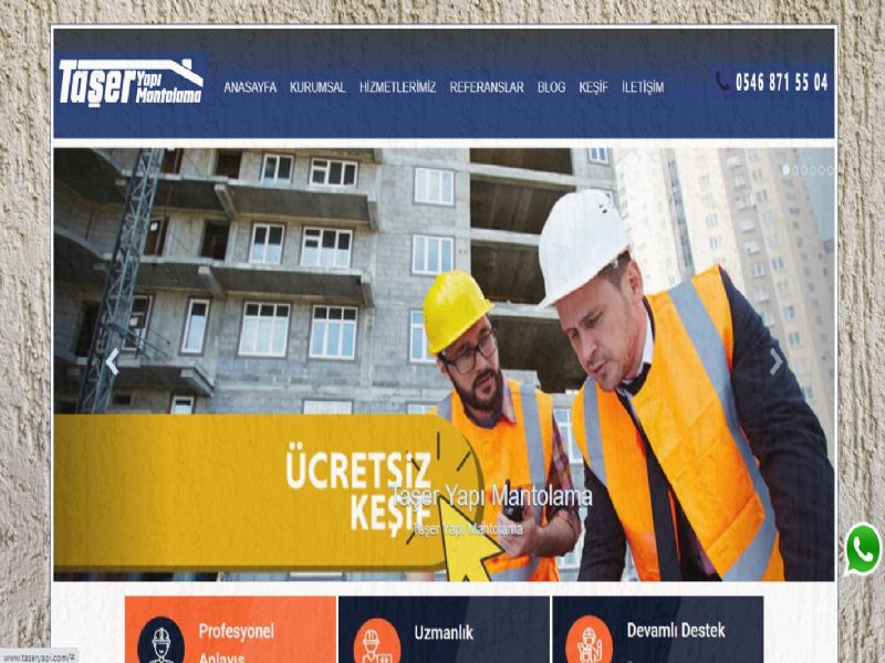 Taer Group Yap Mantolama - Antalya web sitesi