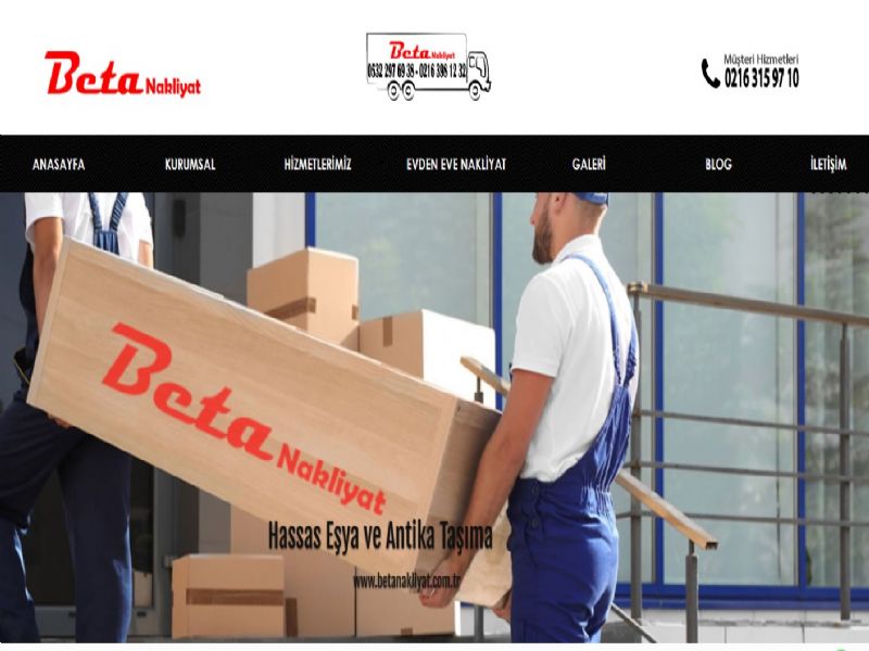 Beta Evden Eve Nakliyat - stanbul internet sitesi