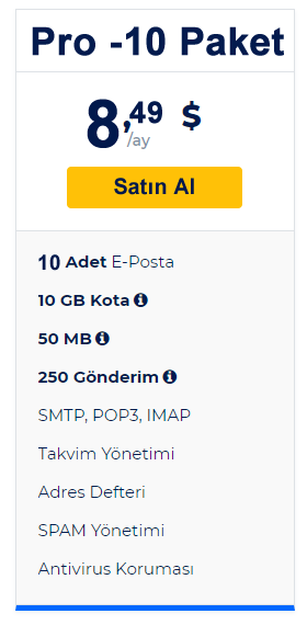 Profesyonel mail, kurumsal mail, irket maili