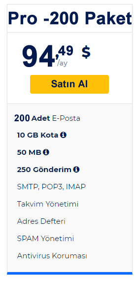 Profesyonel mail, kurumsal mail, irket maili